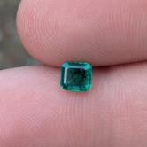 Natural Bright Fine Green Colombian Emerald 0.47 Carats