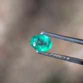 Natural Bright Fine Green Colombian Emerald 0.34 Carats