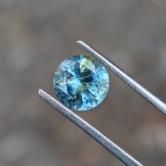 Super Moody Natural Blue Green yellow Montana Sapphire 1.02 Carats