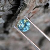 Super Moody Natural Blue Green yellow Montana Sapphire 1.02 Carats