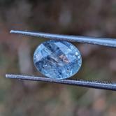 Well Cut Light Blue Montana Sapphire 3.43 Carats