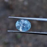 Well Cut Light Blue Montana Sapphire 3.43 Carats