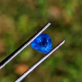 Cornflower Blue Natural Sapphire Ceylon 0.74 Carats