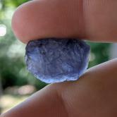 Purple Blue Tanzanian Cordierite - Iolite Facet Rough 18.93 Carats
