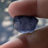 Purple Blue Tanzanian Cordierite - Iolite Facet Rough 18.93 Carats