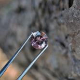 Pink Orange Green Tri-Color Tourmaline 1.15 Carats