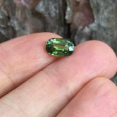 Top Color natural Green Sapphire Thailand 2.21 Carats