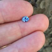 Bright and Pretty Natural Montana Blue Sapphire 