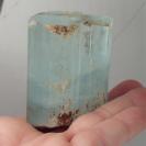 HugeTerminated Blue Aquamarine Twin Crystal Pakistan 935 ct 