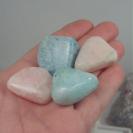 Tumbled Aquamarine Morganite Pakistan 235 ct GL2