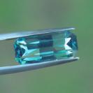 Top USA Cut Aqua Blue Color Tourmaline Afghanistan 5.53 ct. 