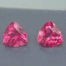 Hot Pink Intense Color Brazil Tourmaline Pair 