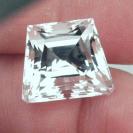 Custom Cut Huge and Brilliant White Topaz 21.71ct 